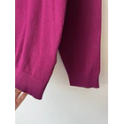 Sweater magenta. Talla: M 3