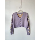 Cardigan lila. Talla M  1