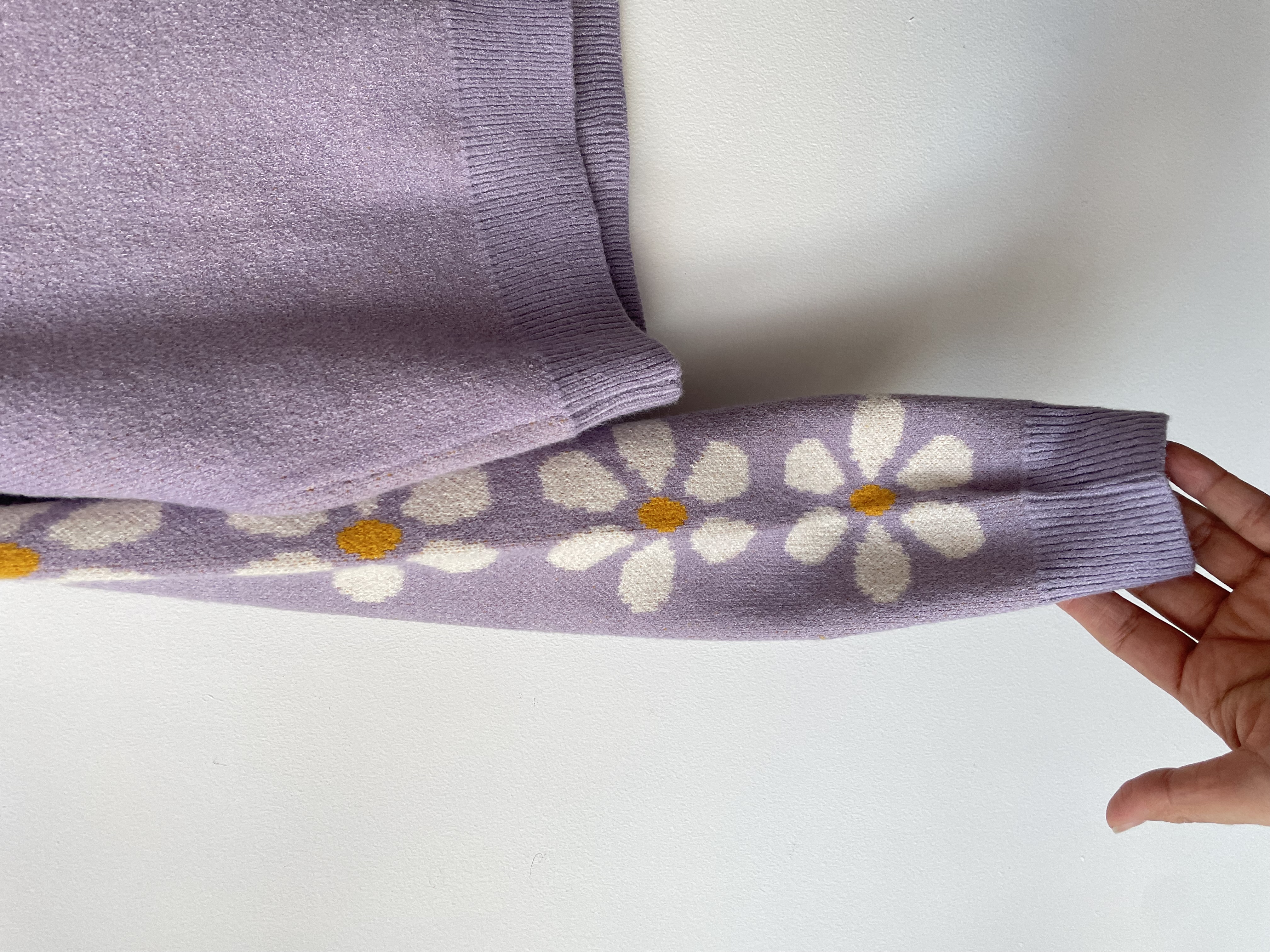 Cardigan lila. Talla M  3