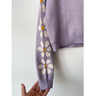 Cardigan lila. Talla M  3