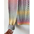 Sweater arcoíris. Talla: XS 3