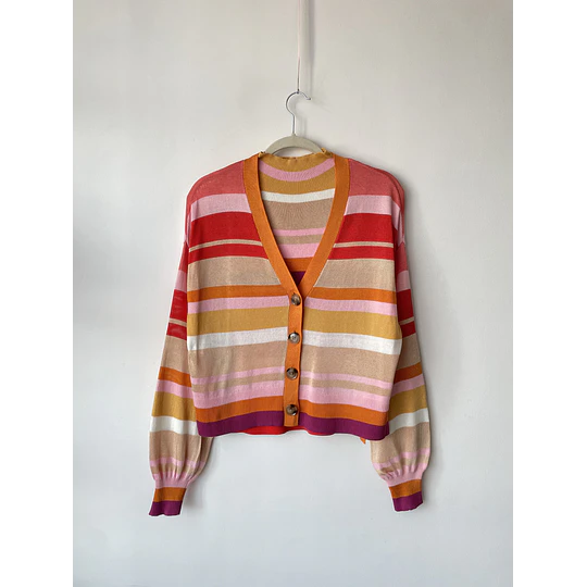 Conjunto rayado. Talla: XS 