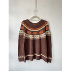 Sweater calabaza. Talla: L  1