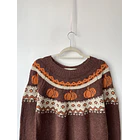 Sweater calabaza. Talla: L  2