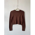 Sweater café . Talla: M  1