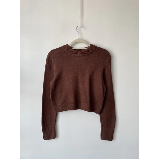Sweater café . Talla: M 