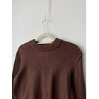 Sweater café . Talla: M  2
