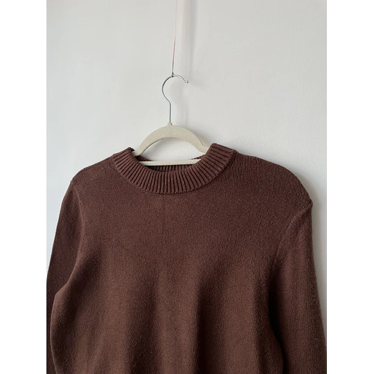 Sweater café . Talla: M 