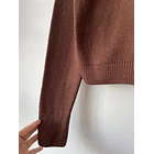 Sweater café . Talla: M  3