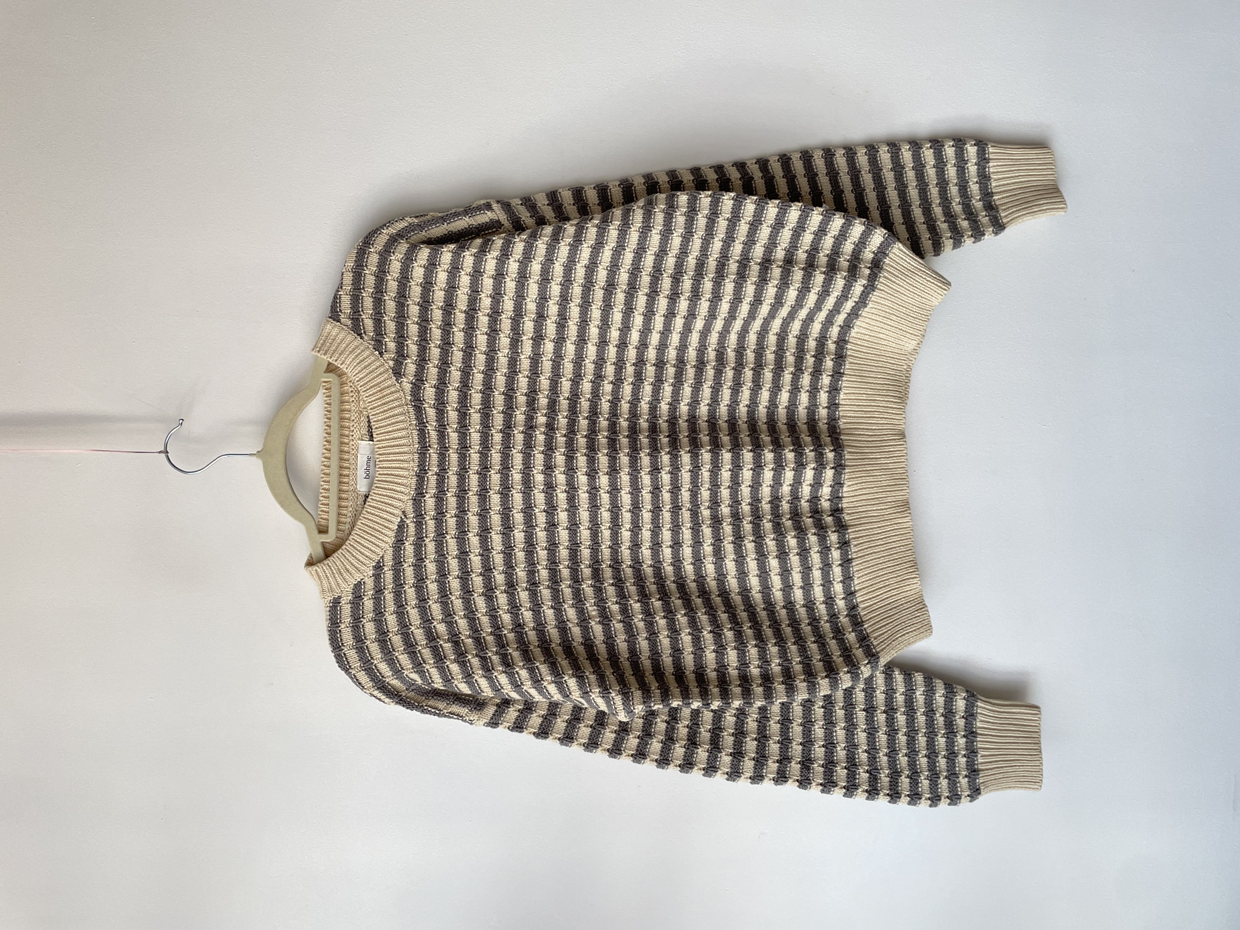 Sweater rayado. Talla: S holgado (M) 1