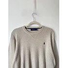 Sweater beige polo. Talla: S hombre, M/L mujer 2