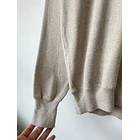 Sweater beige polo. Talla: S hombre, M/L mujer 3