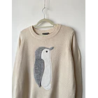 Sweater pinguino. Talla: M 2