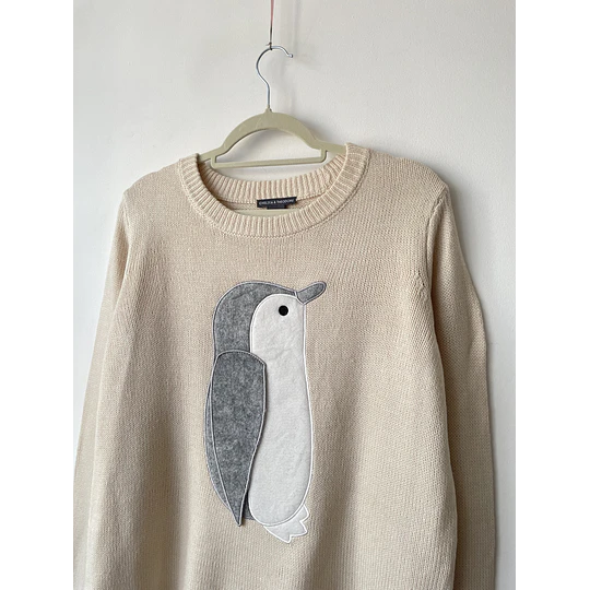 Sweater pinguino. Talla: M