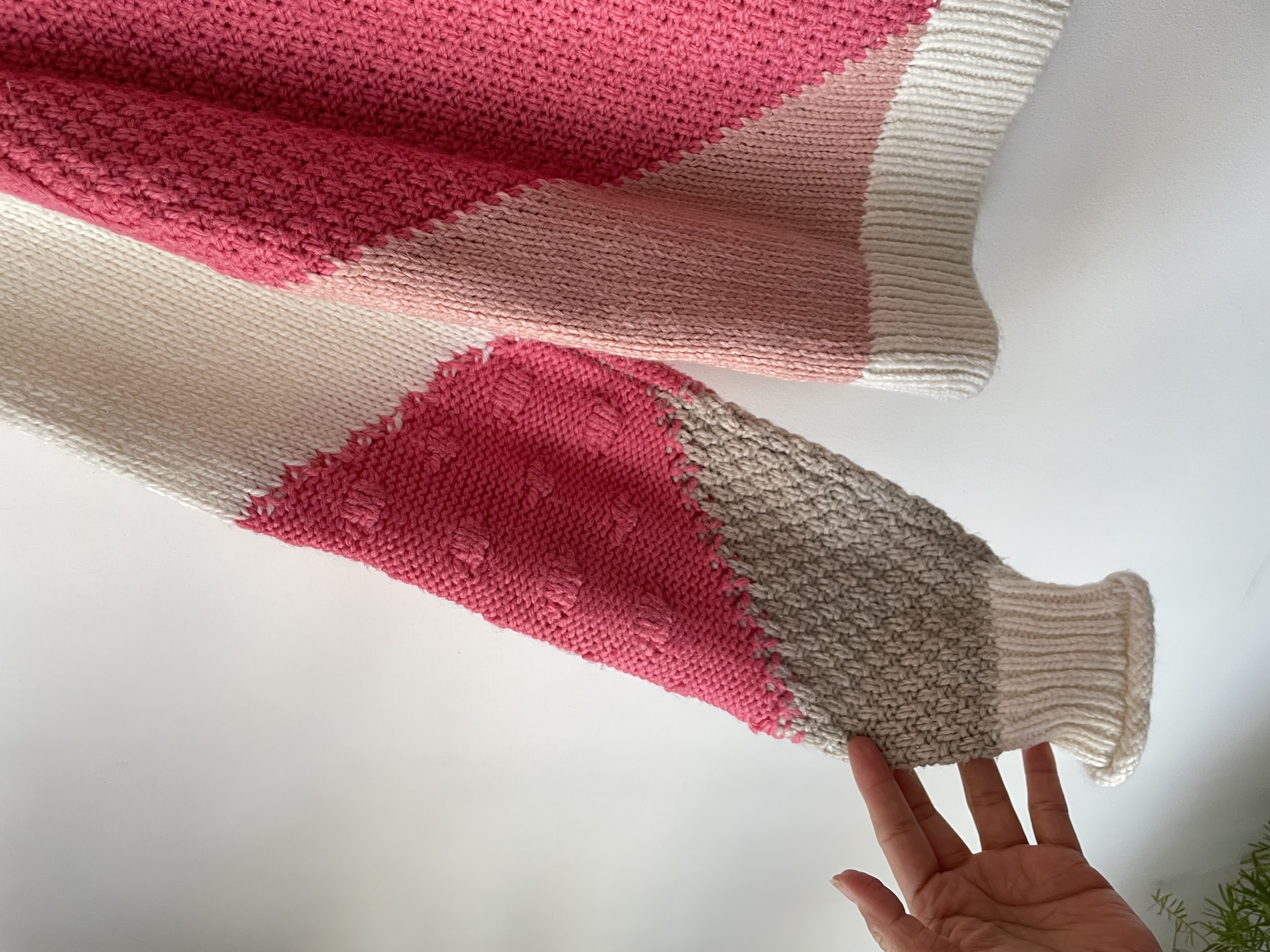 Sweater bloques. Talla: M 3