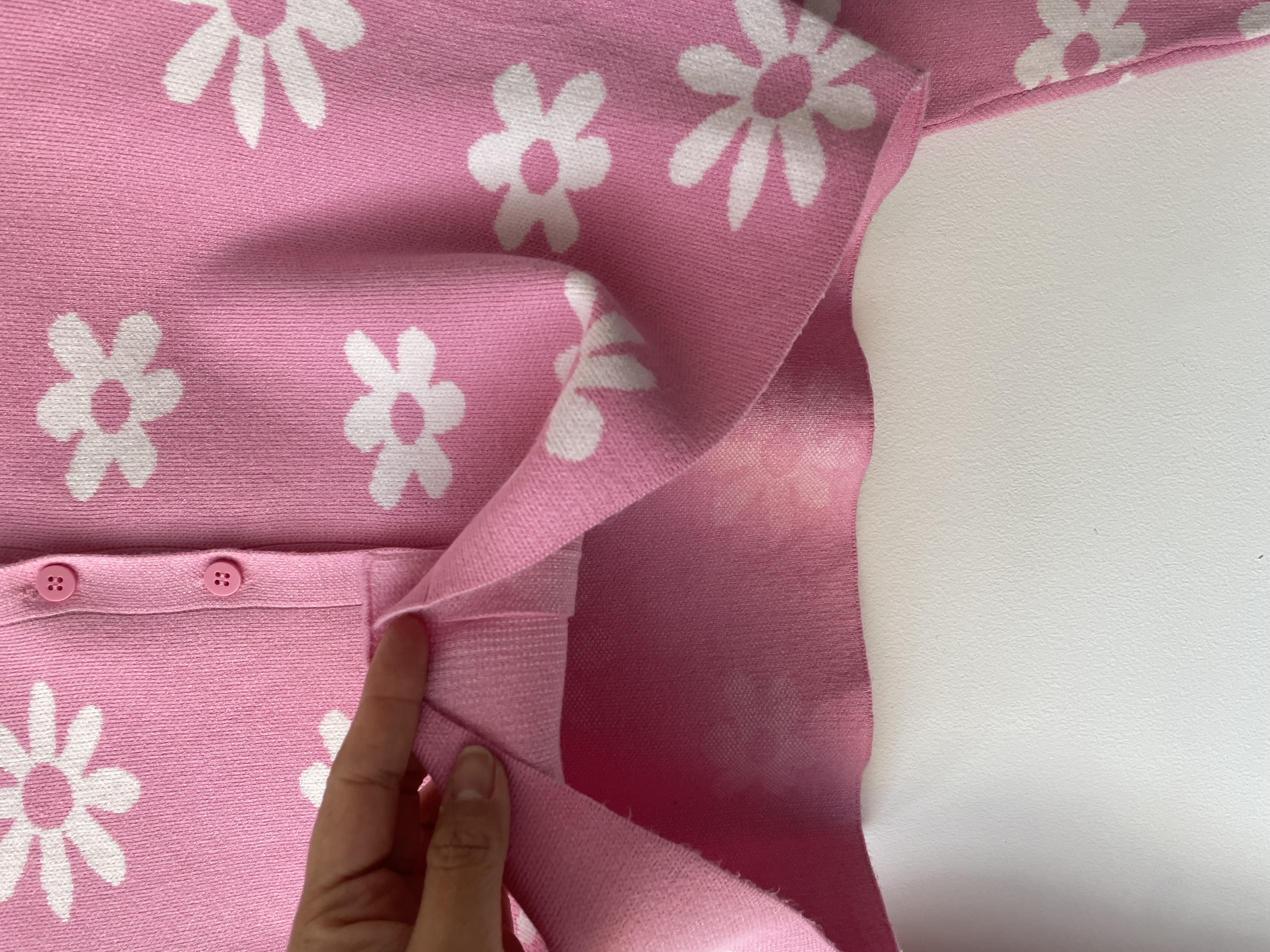 Cardigan margaritas. Talla: M 5