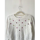 Sweater bordados. Talla: L chico (m) 2