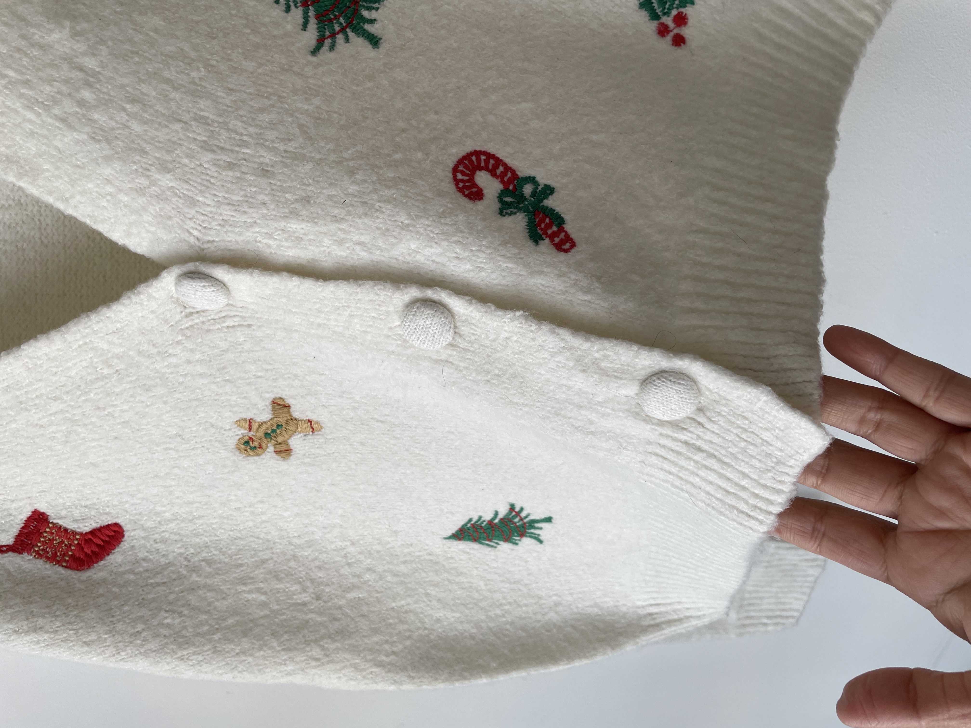 Cardigan navidad. Talla: M 3