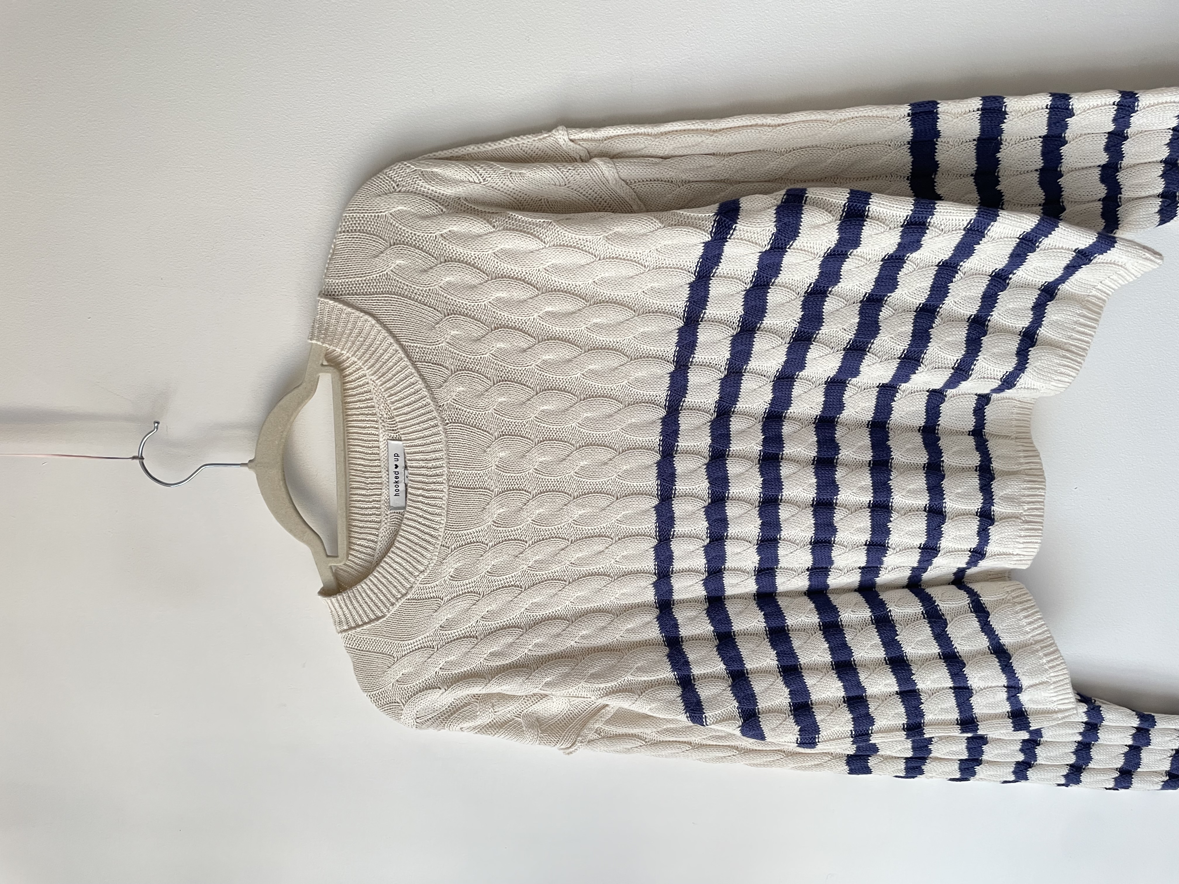 Sweater trenzado. Talla: S holgado (m) 2