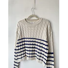Sweater trenzado. Talla: S holgado (m) 2