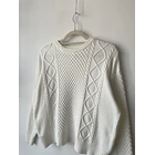 Sweater trenzado. Talla: M  2