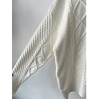 Sweater trenzado. Talla: M  3