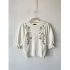 Polera lentejuelas. Talla: M  1
