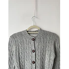 Cárdigan gris Tommy fibras naturales. Talla: XS 2
