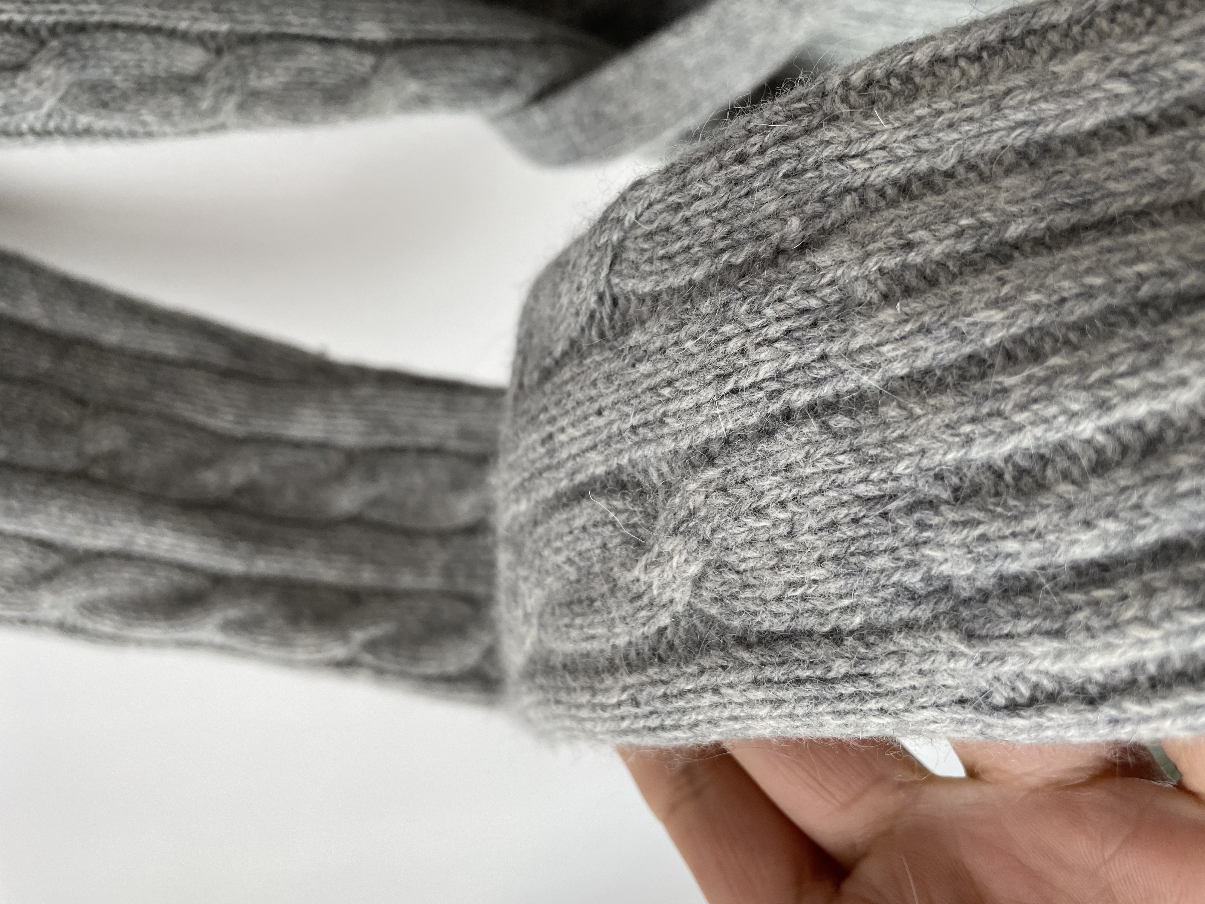 Cárdigan gris Tommy fibras naturales. Talla: XS 4