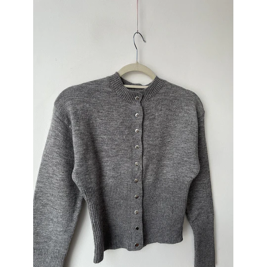 Cárdigan gris. Talla: XS/ S