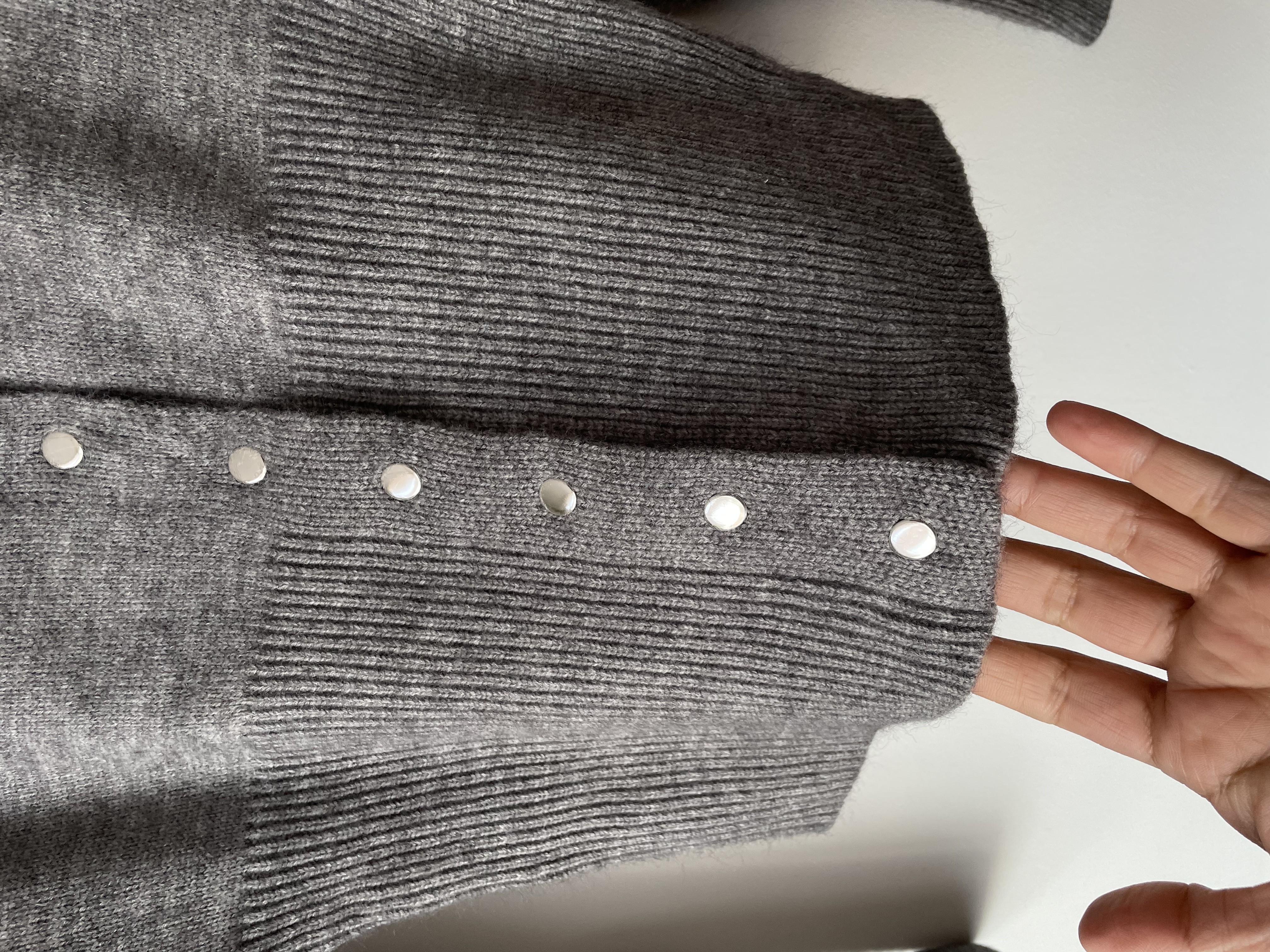 Cárdigan gris. Talla: XS/ S 4