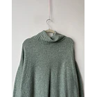 Sweater largo verde agua. Talla: L 2