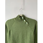 Sweater pistacho Lana Merino. Talla: S 2