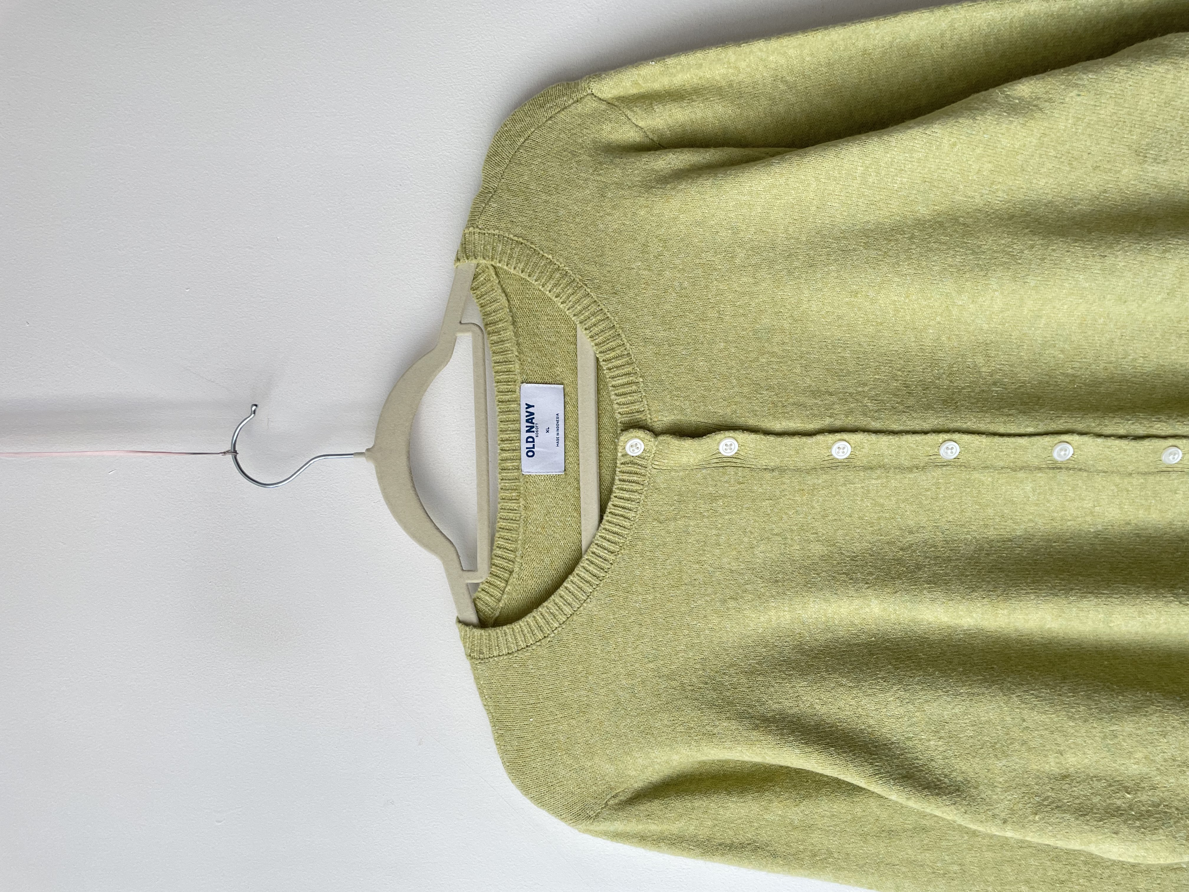 Cárdian limón. Talla: XL 2