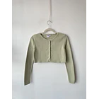 Cárdigan verde. Talla: 6 (XS) 1