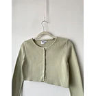 Cárdigan verde. Talla: 6 (XS) 2