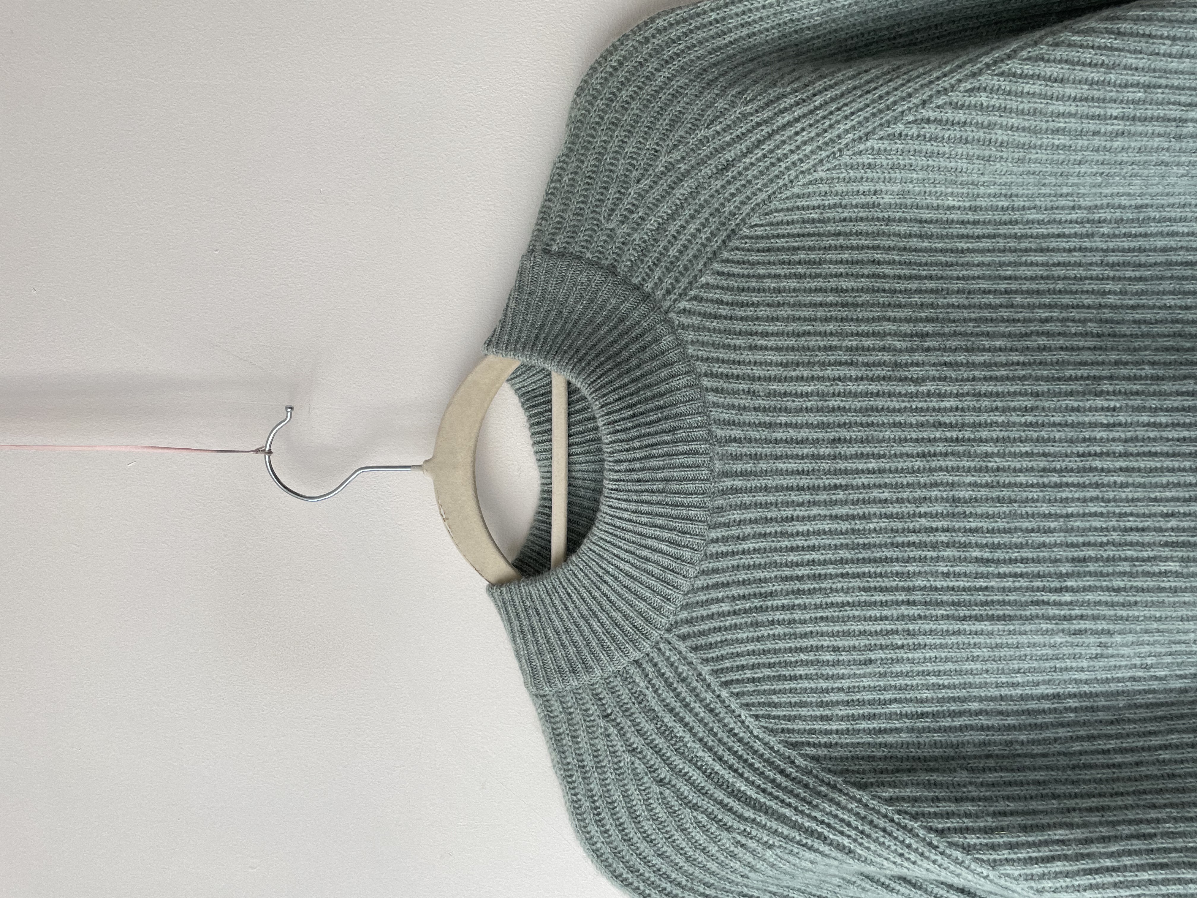 Sweater cachemir verde. Talla: L  2
