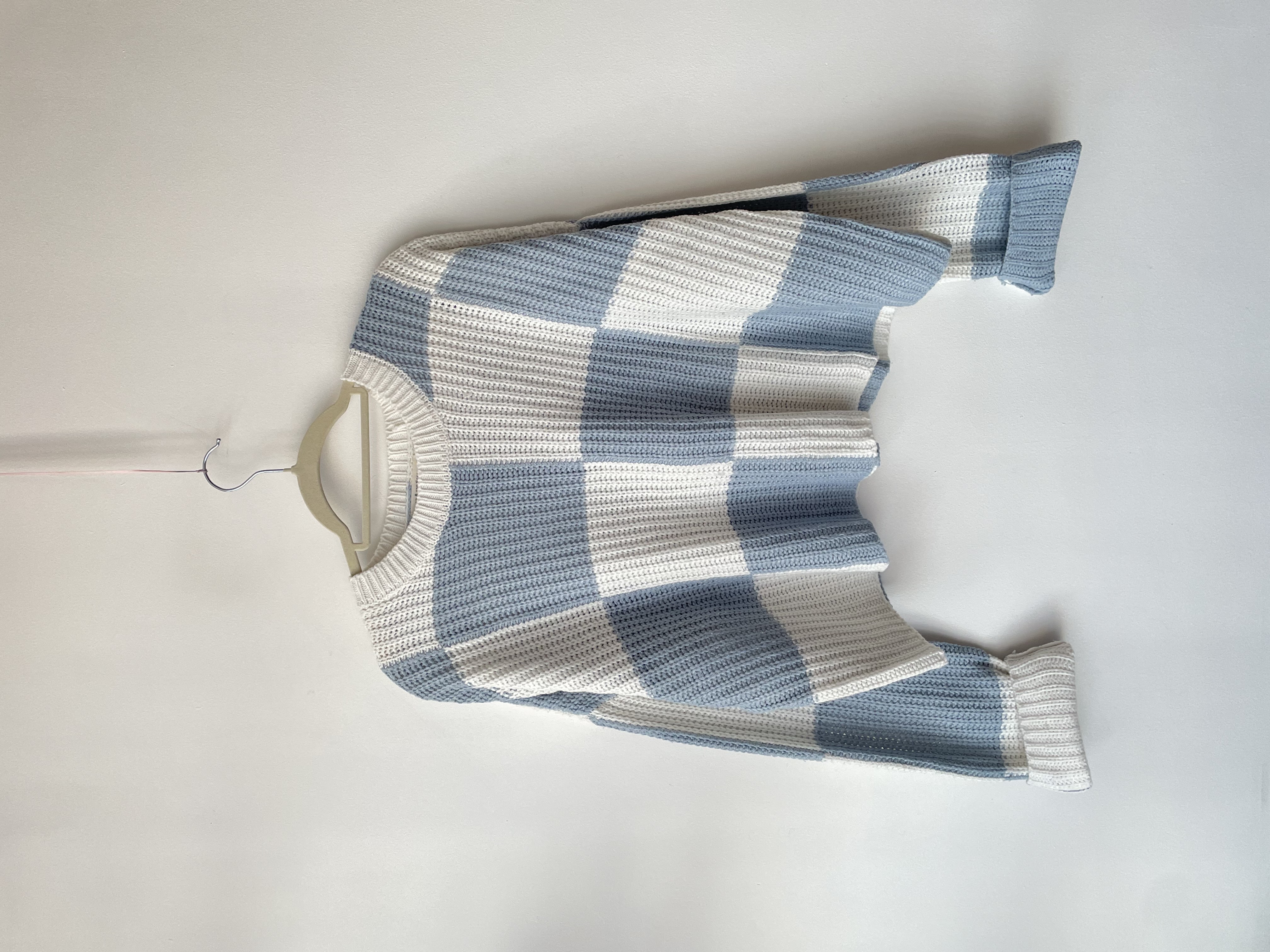 Sweater cuadros. Talla: M oversized 1