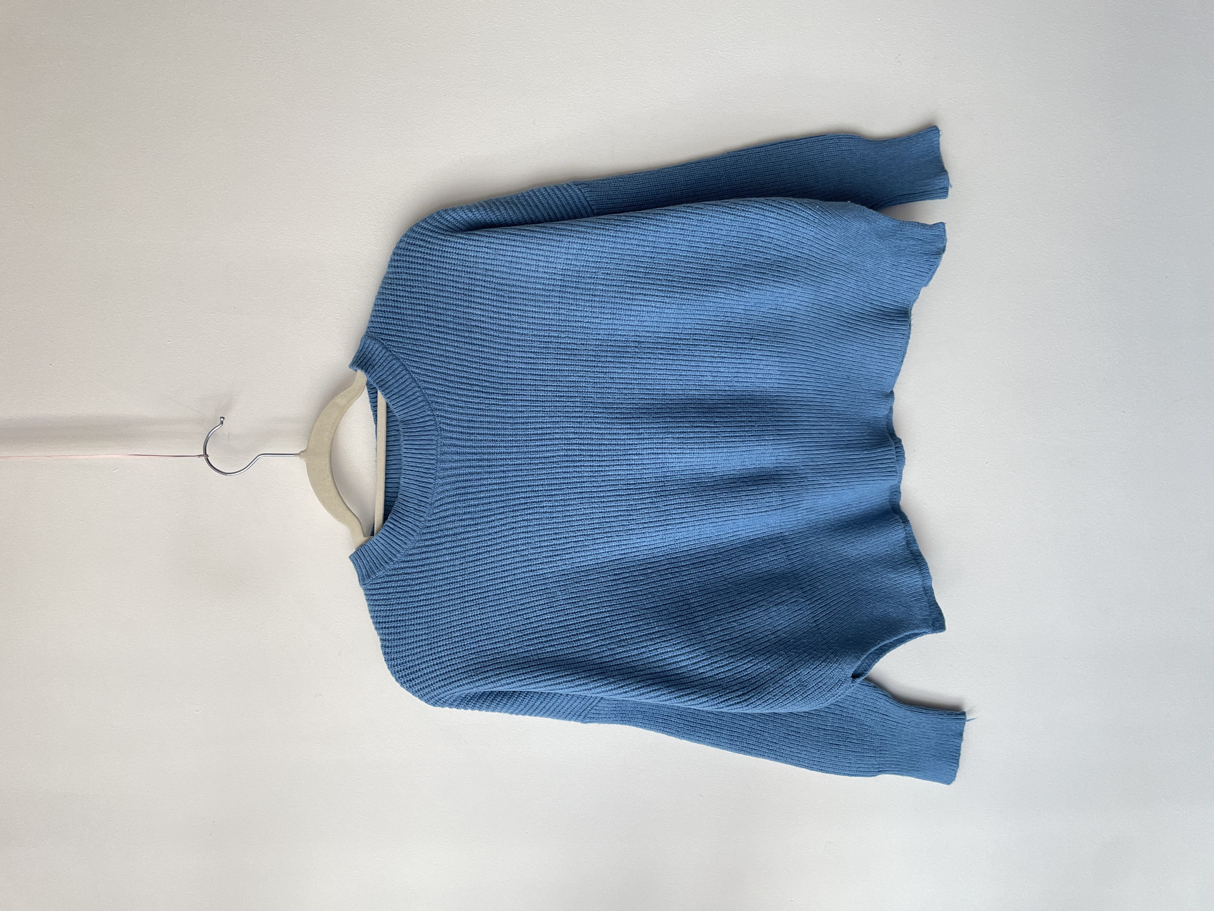 Sweater celeste petróleo. Talla: S 1