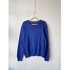 Sweater azul tommy. Talla: M hombre (L mujer)  1