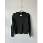 Sweater verde lana Merino. Talla: XXS 2