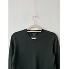 Sweater verde lana Merino. Talla: XXS 3
