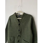 Cárdigan verde lana. Talla: M chico (S) 2