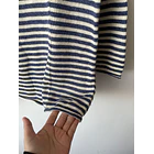 Sweater largo, líneas. Talla: S Oversized (M/L) 3
