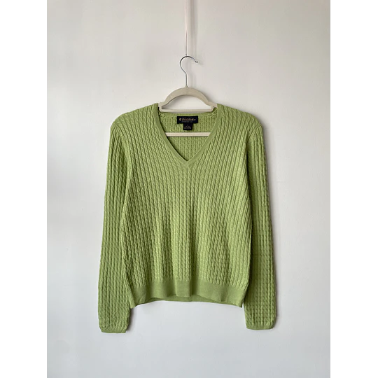 Sweater seda y cachemira. Talla: S