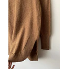 Sweater camel lana y algodón. Talla: S 3