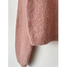 Sweater rosa lana y alpaca. Talla: XS 3