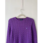 Sweater Polo morado. Talla: L (M/L) 2