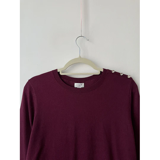 Sweater botones. Talla: M