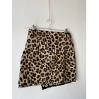 Falda leopardo. Talla: 38 3